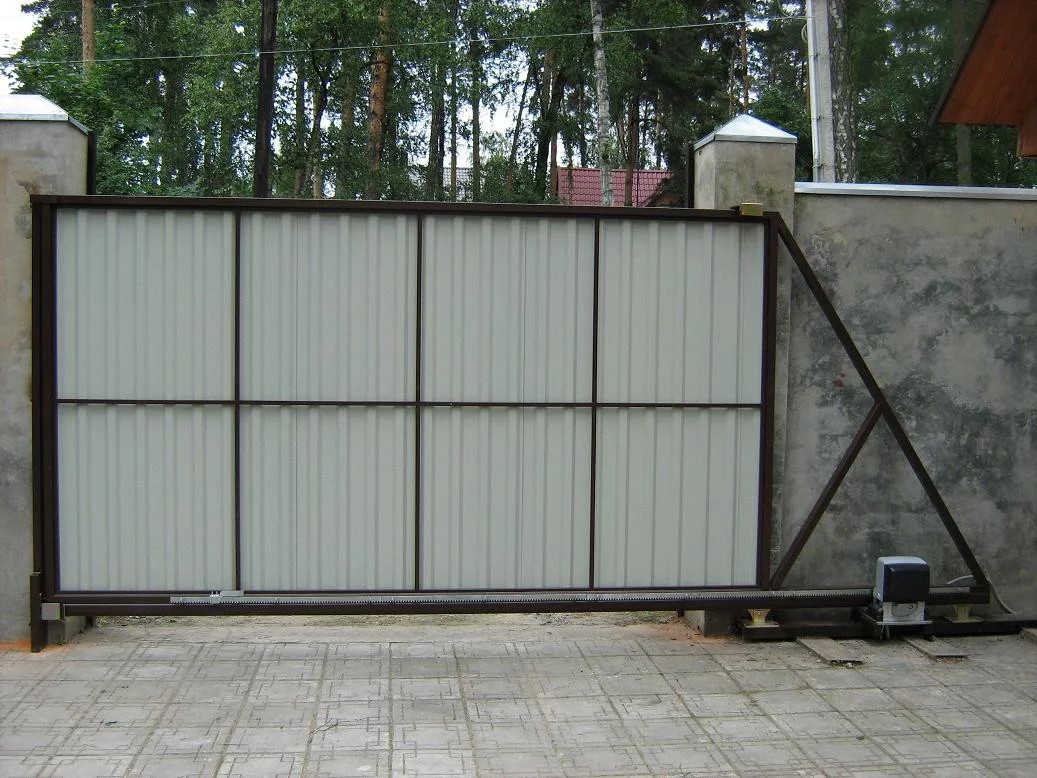 установка  откатных ворот в Волжском и Волгограде  